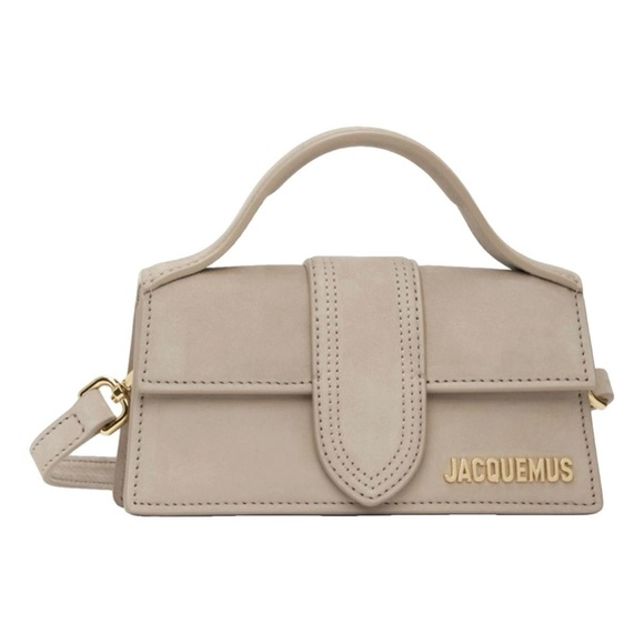 JACQUEMUS Le Bambino mini crossbody bag shoulder bag suede nubuck - Picture 1 of 10